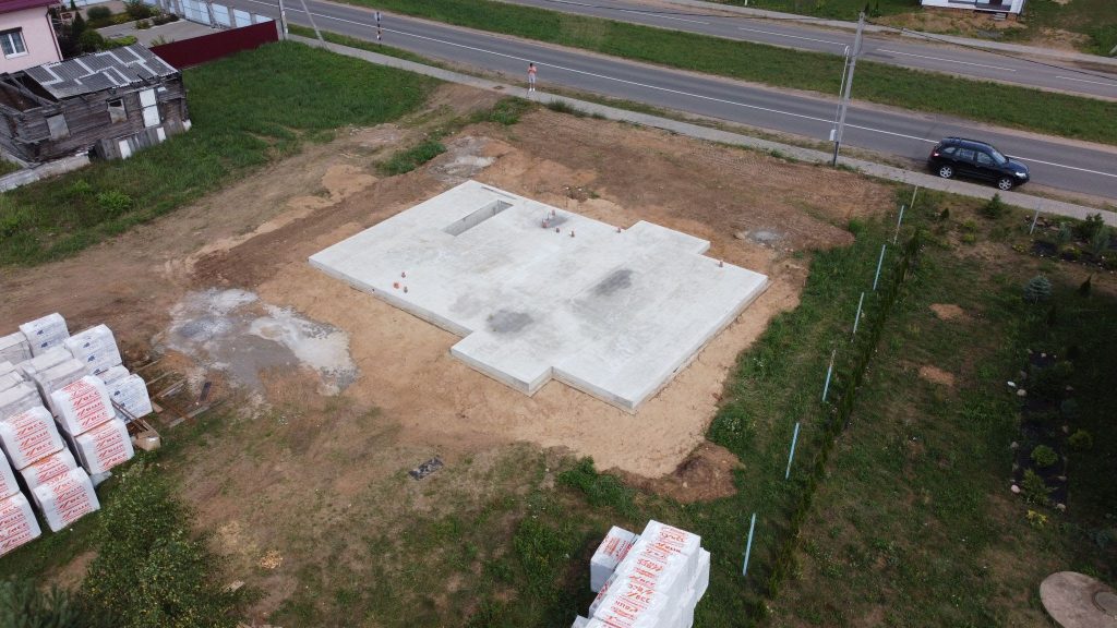 Виды плитного фундамента