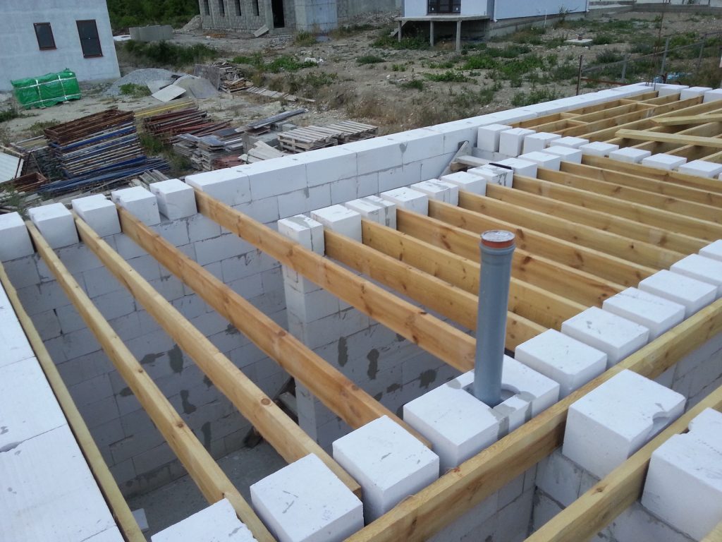 Перекрытия из газобетона