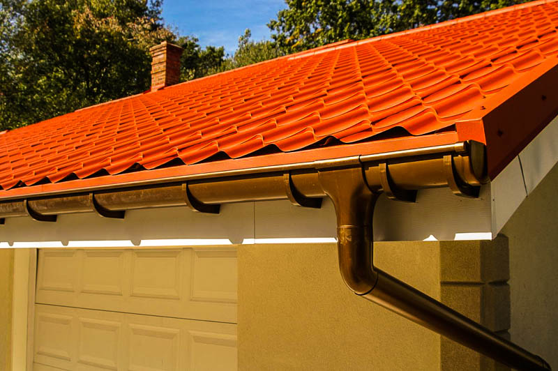 водосточная система кровли монтаж