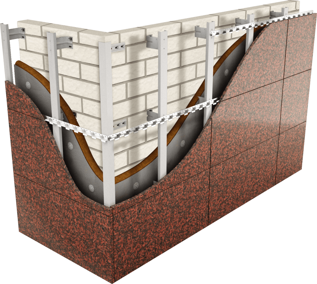 Вентилируемый фасад