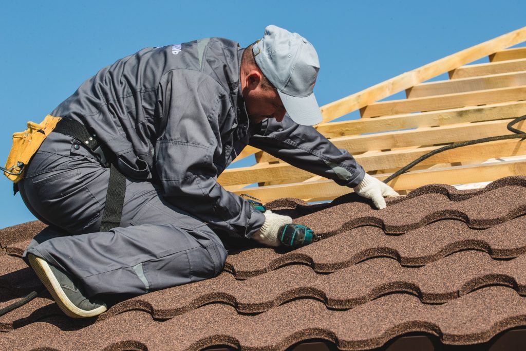 монтаж композитной черепицы